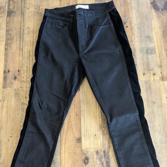 Madewell Velvet Tuxedo Stripe Edition - Picture 4 of 7